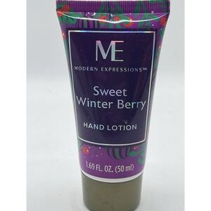 Modern Expressions Sweet Winter Berry Hand Lotion 1.69 Oz Travel Size
